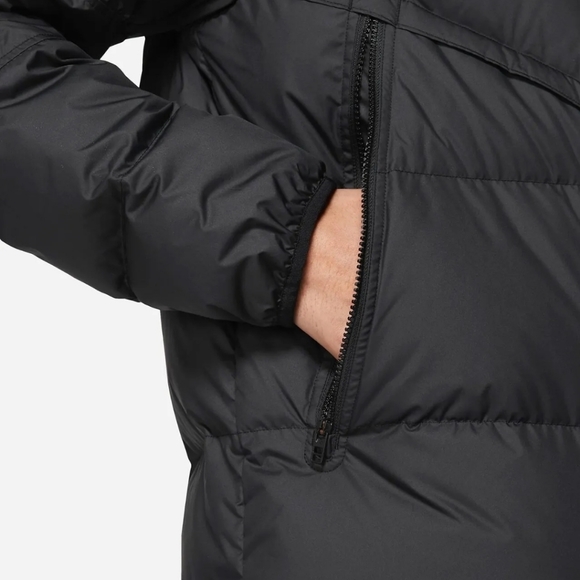Nike Sportswear Storm-Fit Down Puffer Hooded Jacket Black DD6795-010 - Picture 4 of 9